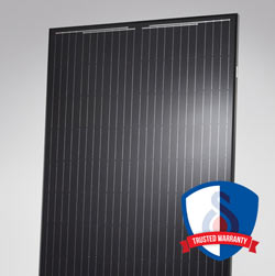 Silhouette panel and warranty shield