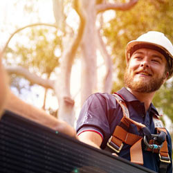 Solar installer
