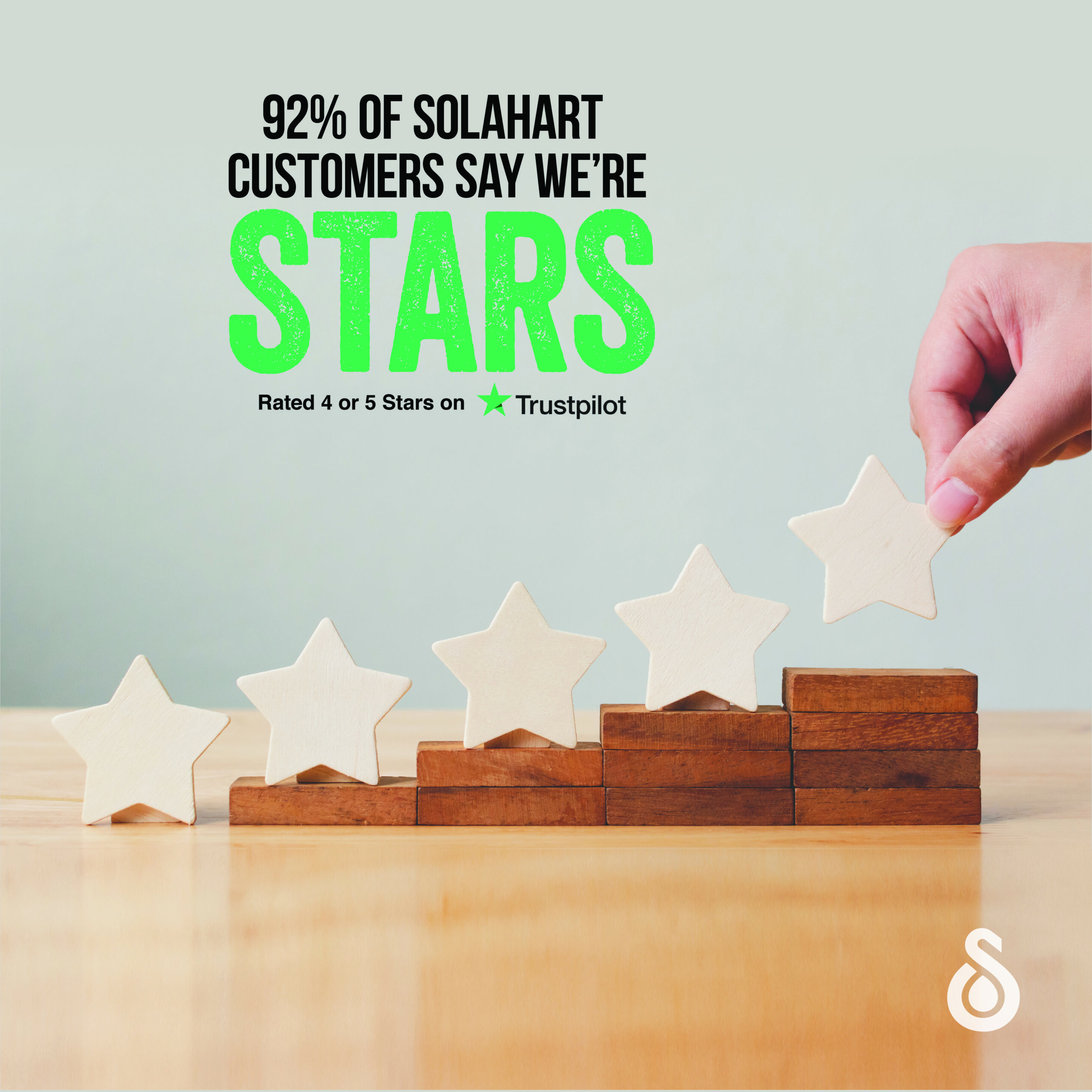 92% of customers say we're 5 stars