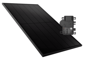 Solahart Silhouette solar panel with Enphase microinverter