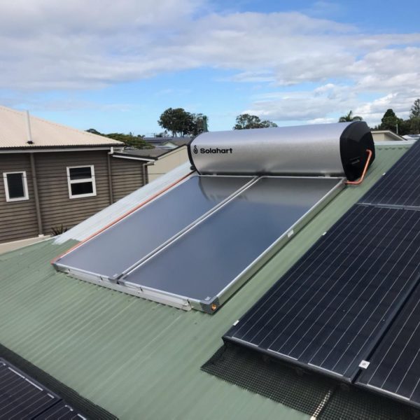 Solar power installation in Woody Point by Solahart Strathpine and Redcliffe